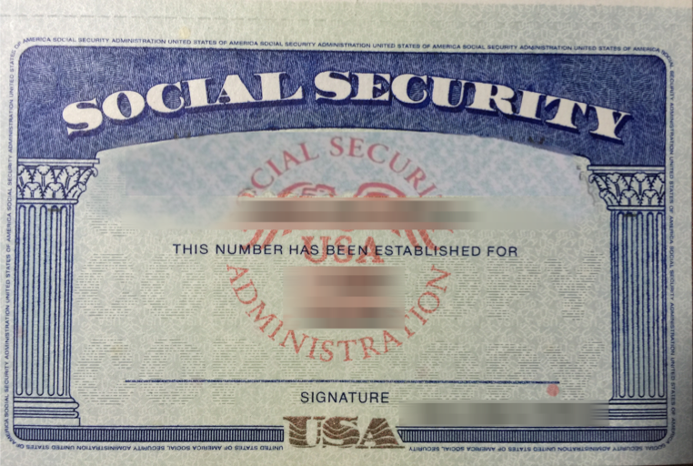 not security number social valid Alipay